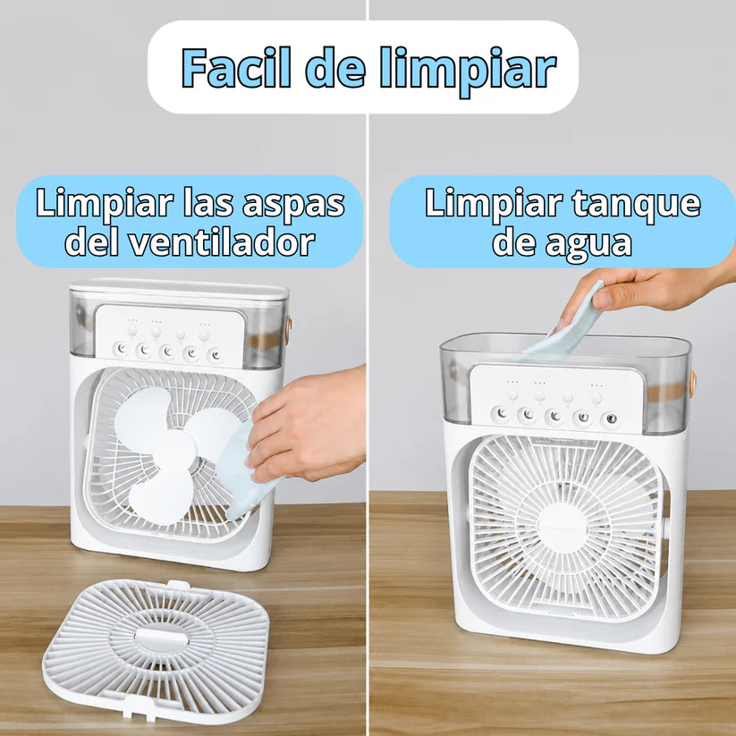Ventilador de Niebla Fría con Humidificador USB